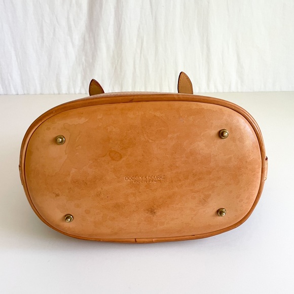 Dooney & Bourke nylon and leather purse navy - Picture 9 of 15